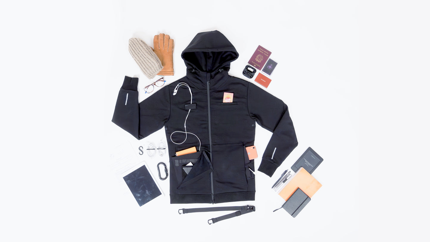 N33 ZIP-UP HOODIE